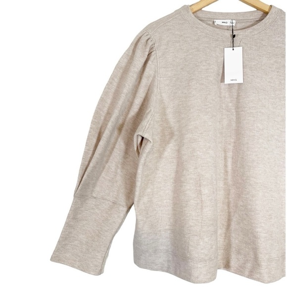 Mango Puffed Sleeves Sweater Size 3XL NWT - Picture 6 of 12